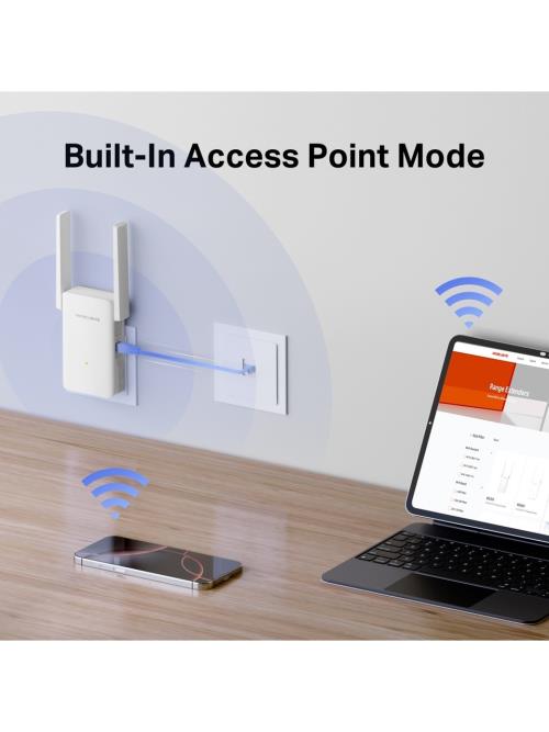 En ucuz TP-LINK Mercusys ME80X AX3000 Wi Fi 6 Menzil Genişletici